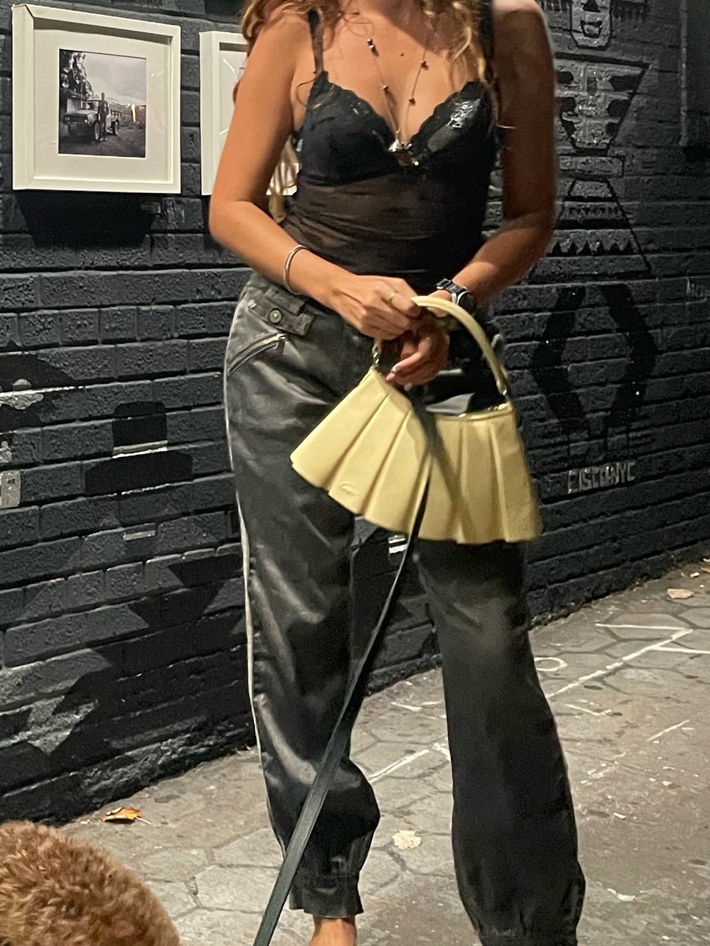 Skims x Dior mesh tank